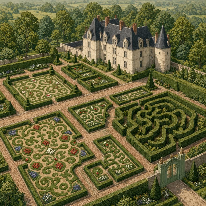 Villandry — Garden